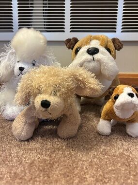 Webkinz dogs lot of 4